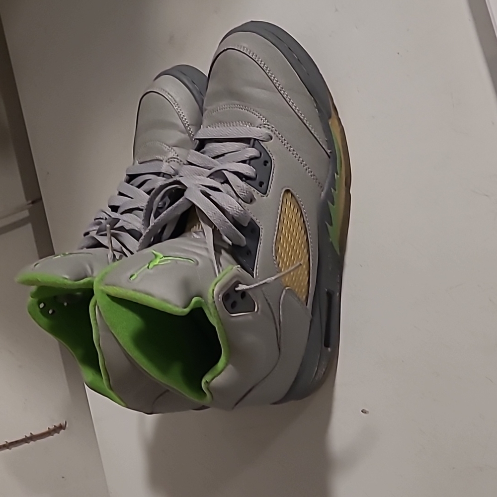 Air Jordan 5 Green Bean